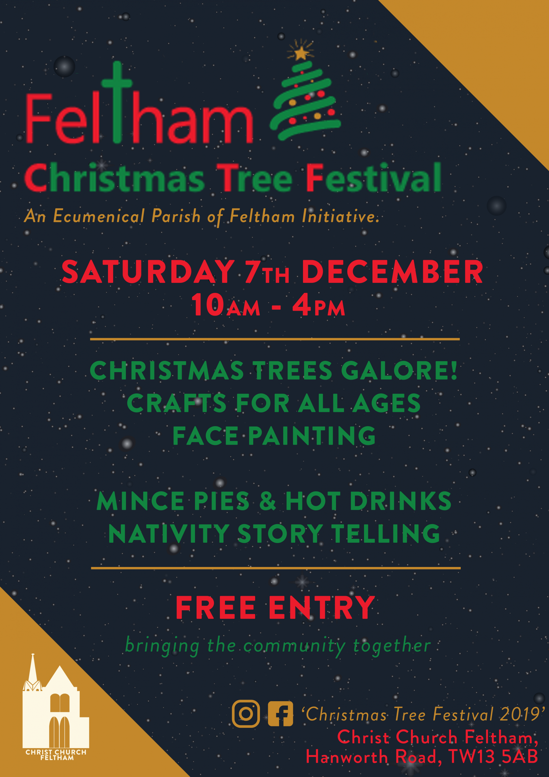 Feltham Christmas Tree Festival Bringing the Community Together